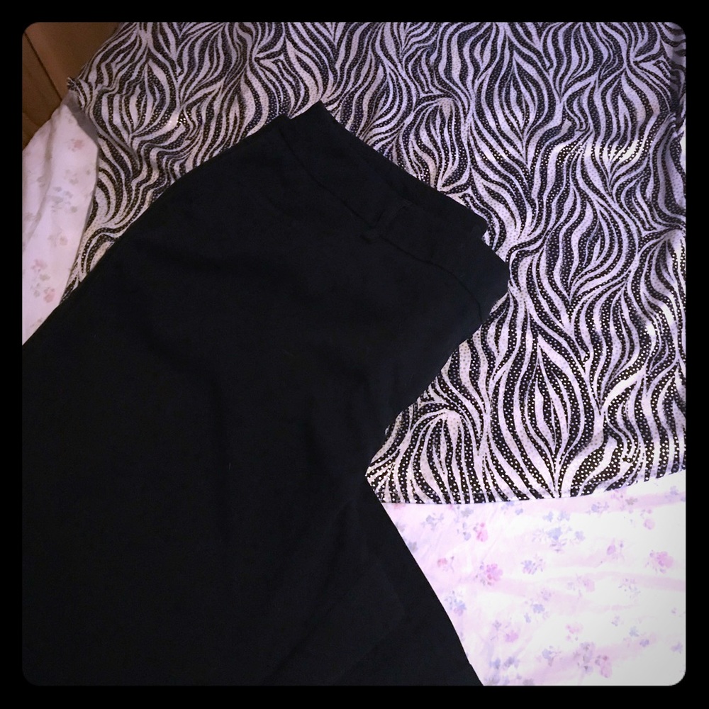 Apt 9 dress pants with Tina Barrie shirt